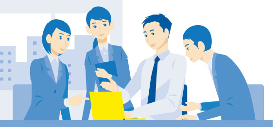 ソフトウェア業界のイラスト