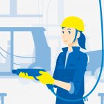 自動車業界のイラスト