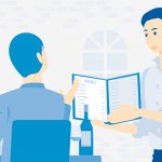 外食・レストラン・フードサービス業界のイメージイラスト