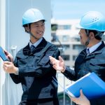 建設現場で働く人たち