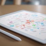 マインドマップを作成している様子のイメージ