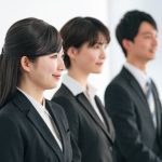 内定式に参加している学生たち