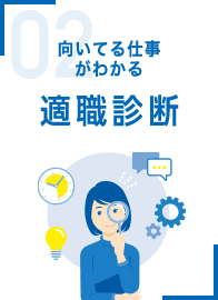 向いている仕事がわかる 適職診断